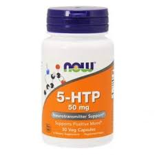 5-HTP, 50mg, 30 capsule, Now