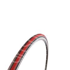 Cauciuc bicicleta Vittoria Rubino III 23-622 rigid - negru-rosu