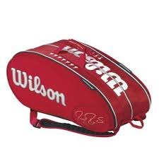 Geanta tenis de camp Federer LE W 15 Pack RD, Wilson