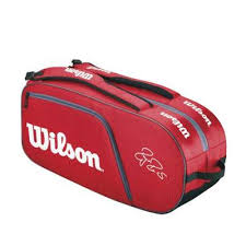 Geanta tenis de camp Roger Federer Team 6 rachete, Wilson