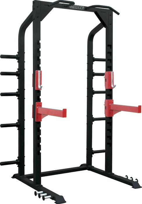 Half rack cu manere pentru tractiuni, Impulse Fitness