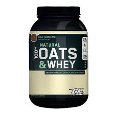 Natural 100% Oats & Whey-Milk Choc, 1.3kg, Optimum Nutrition
