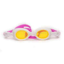 Ochelari inot pentru copii, Bubbles, alb-roz, Aquazone