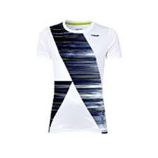 Tricou tenis copii, alb-albastru, Speed, Head