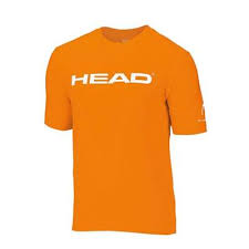 Tricou tenis copii, portocaliu, Brand Jr, Head