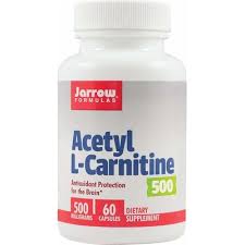 Antioxidant Acetil L-Carnitine, 500 mg, 60 capsule, Jarrow Formulas