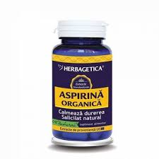 Aspirina Organica, 30 capsule, Herbagetica