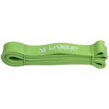 Banda elastica exercitii fitness si crossfit, intensitate medie, verde