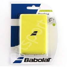 Bandana tenis Babolat - galben