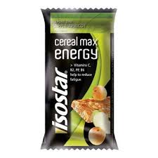 Baton energizant Cereal Max cu mere si caise, 55g, Isostar