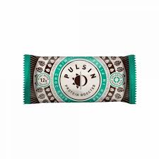 Baton vegan cu menta si cipsuri de ciocolata, 50g, Pulsin