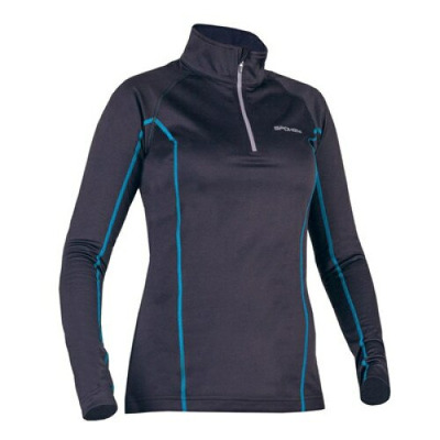 Bluza alergare dama termoactiva, marime M, Warmracer, Spokey