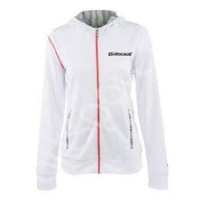 Bluza trening dama Babolat Sweat Perf - alb