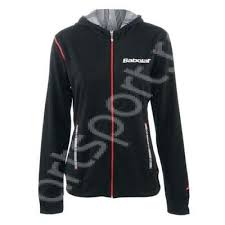 Bluza trening dama Babolat Sweat Perf - negru