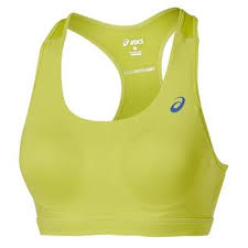 Bustiera fitness femei, Racerback Bra, galben, Asics