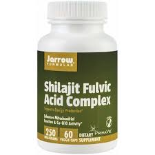 Capsule vegetale Shilajit Fulvic Acid Complex 250mg, 60 capsule, Jarrow Formulas