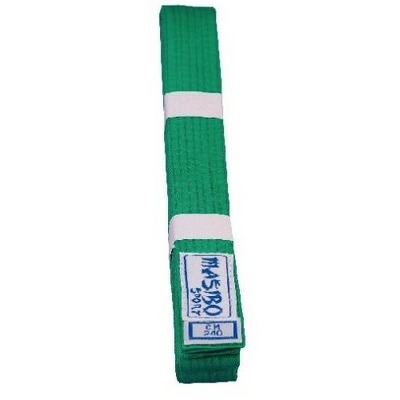 Centura karate verde - Masibo Sport