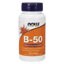 Complex de vitamina B, 100 tablete, Now