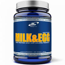 Concentrat proteic pentru cresterea masei musculare Milk&Egg, 900 g, ciocolata, Pro Nutrition