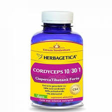 Cordyceps Forte, 120 capsule, Herbagetica
