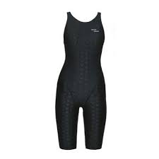 Costum inot pentru competitie Sharkskin, negru, Aquazone