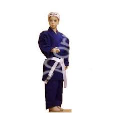 Costum Judo Gi 180cm Standard - albastru