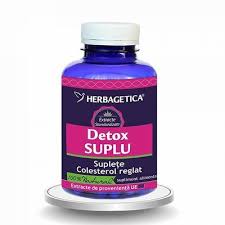 Detox Suplu, 120 capsule, Herbagetica