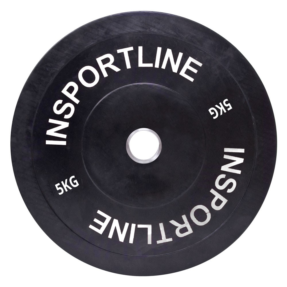 Disc cauciucat Bumper Plate 5kg, inSPORTline