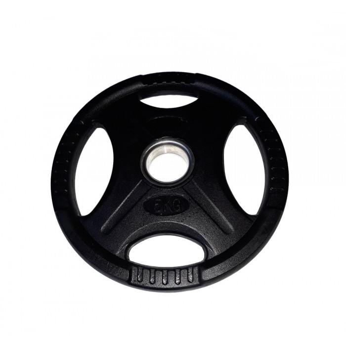 Disc olimpic 15kg cu inel metalic, diametru 50mm