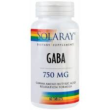 Gaba, 60 tablete, Solaray