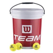 Galeata pentru 72 mingi tenis, Team, Wilson