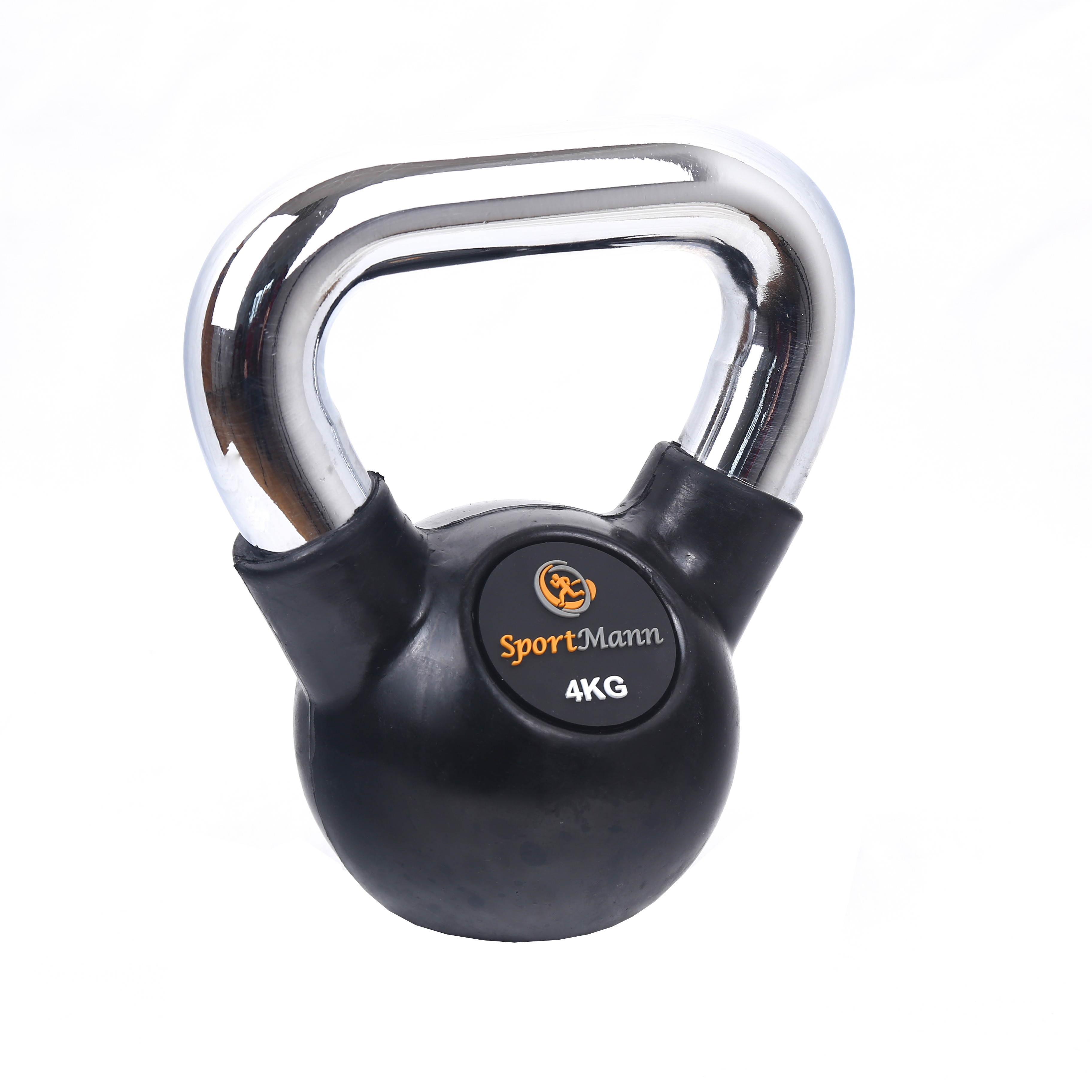 Gantera cauciucata Kettlebell, 4kg