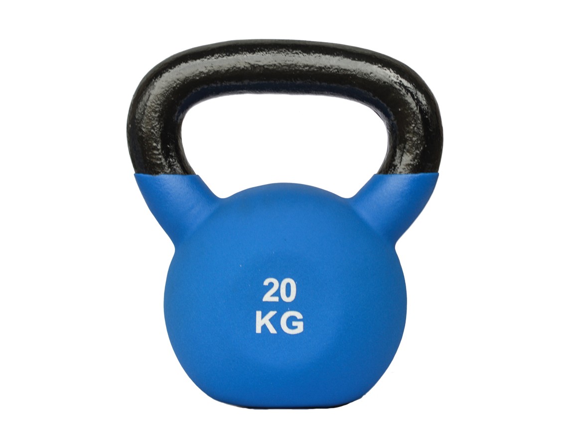 Gantera Kettlebell, neopren, 20kg