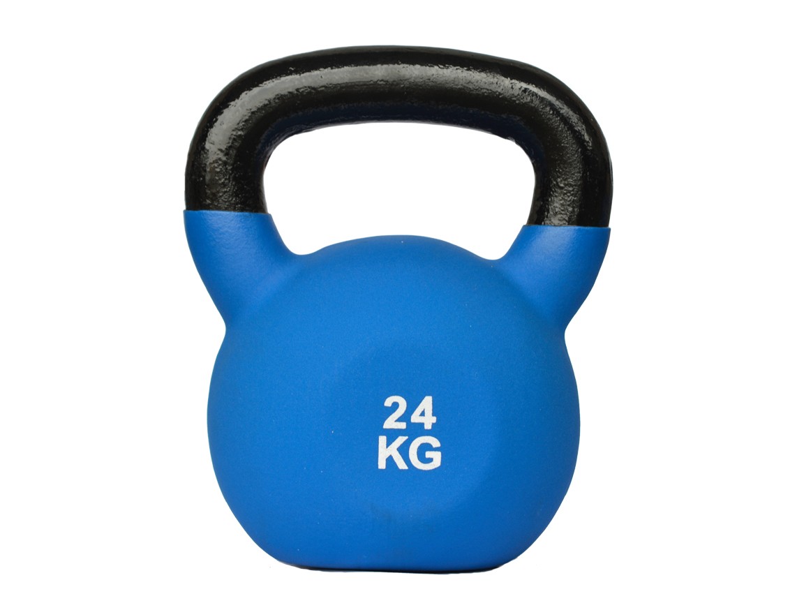 Gantera Kettlebell, neopren, 24kg