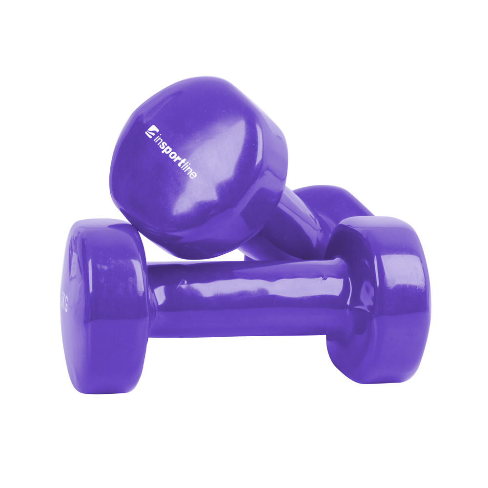 Gantere fitness 2 x 1kg - Insportline