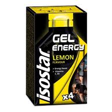 Gel energizant dietetic, 4x35g, gust lamaie, Isostar