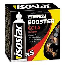 Gel energizant ultralichid, 5 x 20ml, aroma cola, Isostar