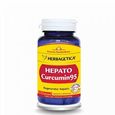 Hepato Curcumin95, 120 capsule, Herbagetica