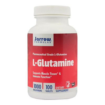 L-Glutamina, 1000mg, 100 tablete, Jarrow Formulas