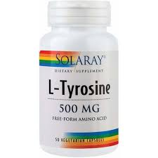 L-Tyrosine, 50 capsule, Solaray