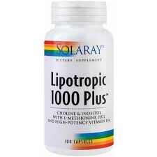 Lipotropic 1000 Plus, 100 capsule, Solaray