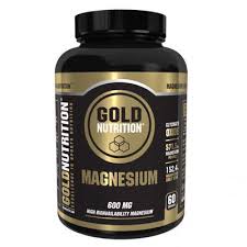 Magneziu 600mg, Gold Nutrition, 60 capsule