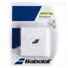 Mansete absorbante tenis Babolat Wristband - alb