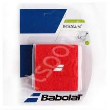 Mansete absorbante tenis Babolat Wristband - rosu