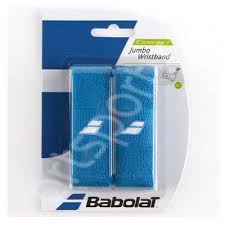 Mansete tenis Babolat Jumbo - albastru