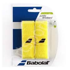 Mansete tenis Babolat Jumbo - galben