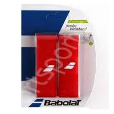 Mansete tenis Babolat Jumbo - rosu