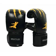 Manusi box Signature, XL, negru-galben, Bruce Lee