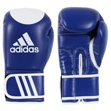 Manusi kickbox Kspeed 100, albastru, 10oz, Adidas