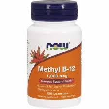 Methyl B-12, 1000mcg, 100 tablete, Now